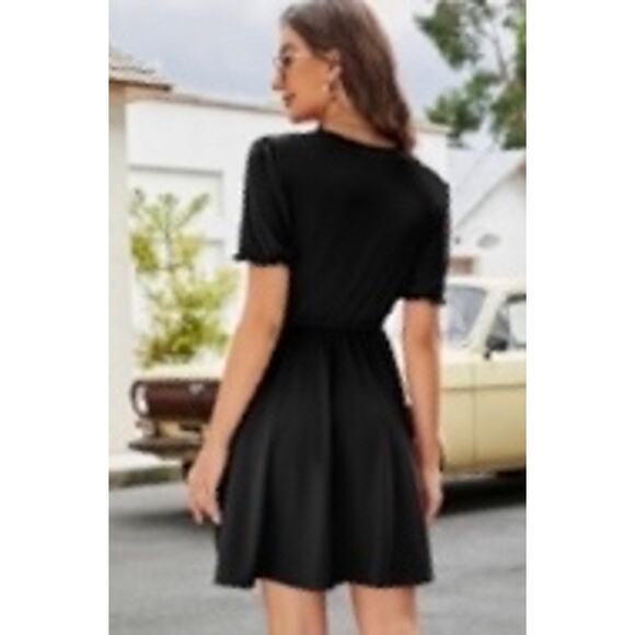 Faux Button Down Dress - Size 2X - Picture 3 of 5